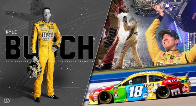 Visit Resumen temporada NASCAR Cup Series 2019; Kyle Busch page