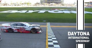 Denny Hamlin pushes Erik Jones to Busch Clash victory