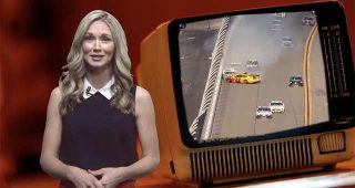 Crashes in the Busch Clash in 60 seconds with Rearview Mirror