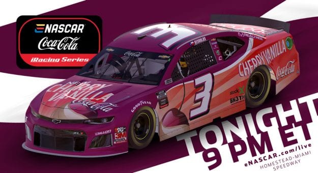 Visit Carrera virtual NASCAR iRacing Series en el Homestead-Miami Speedway page