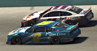 Recap: Homestead iRacing Pro Invitational Series race in less than three minutes