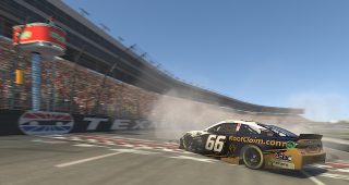 Timmy Hill shows off man cave, iRacing rig
