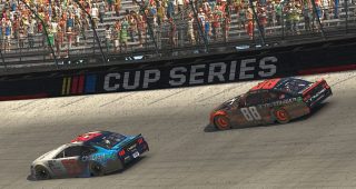 Luza avoids wreck, makes moves for the lead