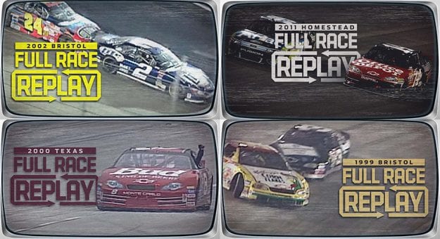 Visit Una colección de carreras clásicas de la NASCAR page