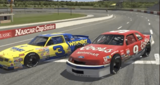 Throwback cars, North Wilkesboro on iRacing next month