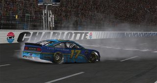 Kollin Keister wins the Coca-Cola 300 from virtual Charlotte
