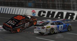 Brad Davies finish hampered by last-lap crash