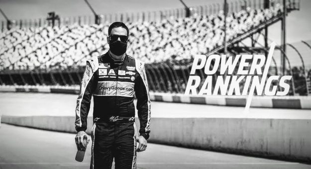Visit Top 20 Power Rankings NASCAR Cup Series 2020 tras el regreso en Darlington page