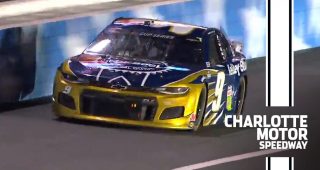 Elliott holds on for redeeming win at Charlotte