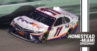 Hamlin sweeps stages and the race win at Homestead