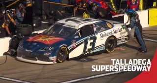 Service done any way: Finchum pits backwards