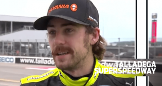 Blaney breaks down photo finish at Talladega