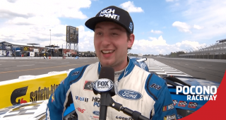 Spin and win: Briscoe comes back at Pocono