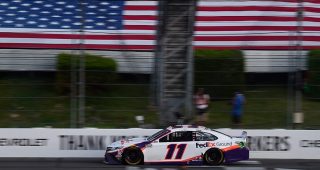 Take two: Hamlin victorious at second Pocono race