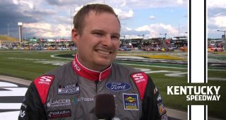 Cole Custer after winning at Kentucky: ‘Best car I’ve ever driven in my life’