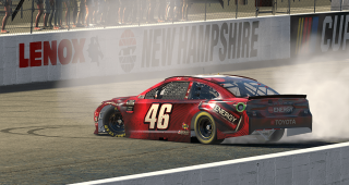 Jimmy Mullis wins Coca-Cola iRacing Series race in New Hampshire