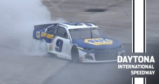 Elliott up in smoke after Daytona Road Course win