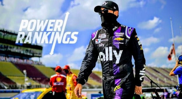 Visit Top 20 Power Rankings Cup Series 2020 camino al doblete en Dover page