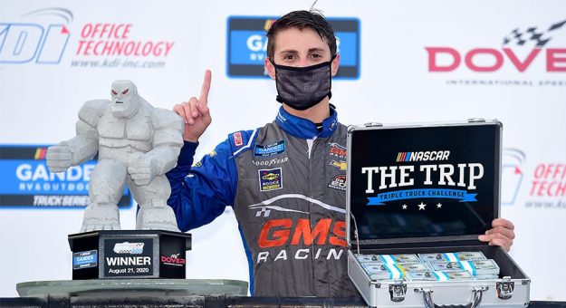 Visit Zane Smith ganó la carrera de la Truck Series en Dover y el Triple Truck Challenge page