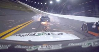 Exclusive: Ride with Justin Haley as teammates wreck, he nabs win at Daytona