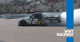 Sheldon Creed forces the issue, wins at WWT Raceway