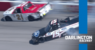 Zane Smith, Tanner Gray make contact at Darlington