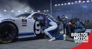 Briscoe bumps Cindric for Bristol victory
