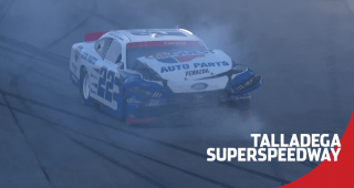 Austin Cindric wrecks at Talladega; day ends early