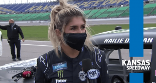 Hailie Deegan makes history in Gander Trucks debut at Kansas