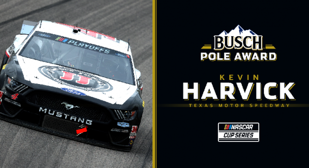 Visit Kevin Harvick ganó la Pole Position para la carrera de los Playoffs 2020 en Texas page
