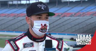 Anthony Alfredo emotional after his final race of 2020 for RCR