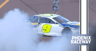 A burnout fit for an Elliott, champion style
