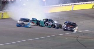 NASCAR Trucks Round of 10 recap: Early action send two packing