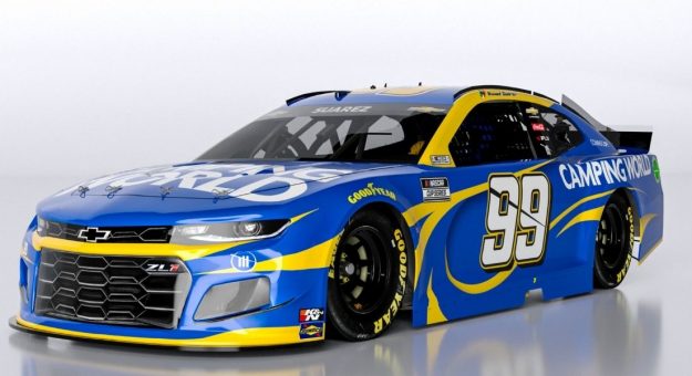 Visit Trackhouse Racing y Daniel Suárez presentaron a Camping World como patrocinador para el No. 99 page