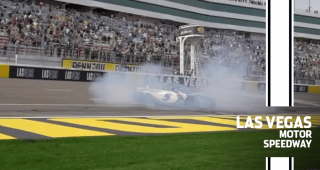 Kyle Larson: The Las Vegas Ace burns it down