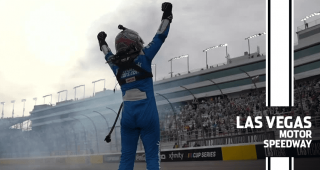 Larson after winning at Vegas: ‘That was some fun racing’