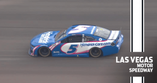 The No. 5 is back in Victory Lane: Kyle Larson wins at Las Vegas