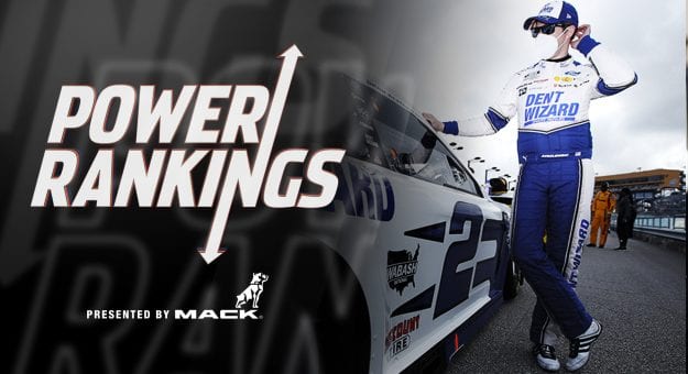 Visit Top 20 Power Rankings NASCAR Cup Series de Las Vegas a Phoenix page