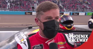 Justin Allgaier ‘disappointed’ after late-race restart
