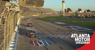 Little Gator, big peach: Justin Allgaier wins at Atlanta