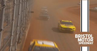 Cup Series cars hit Bristol dirt for the first time