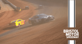 Martin Truex Jr. spins in first practice on Bristol dirt