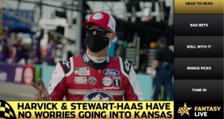 Fantasy Live: Roll with Harvick at Kansas?