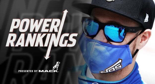 Visit Top 20 Power Rankings NASCAR Cup Series 2021 camino a Martinsville page