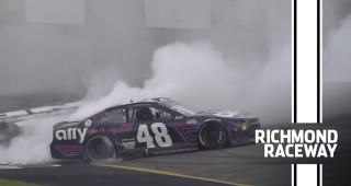 Bowman, the smoke showman, burns it down at Richmond