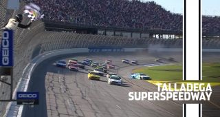 Keselowski wins in wreck-filled last lap at Talladega