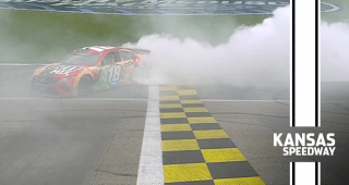 Kyle’s Buschy McBurnout at Kansas Speedway