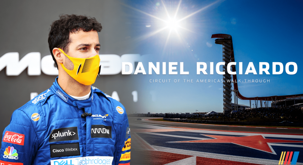 Visit El piloto de la Fórmula 1 Daniel Ricciardo explica COTA a sus colegas de la NASCAR page