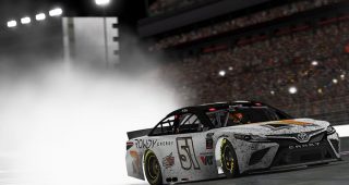 Ray Alfalla back in Victory Lane at virtual Charlotte’s Coca-Cola 300