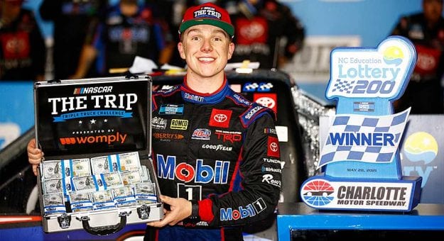 Visit John Hunter Nemechek ganó la carrera de la Truck Series 2021 en Charlotte page